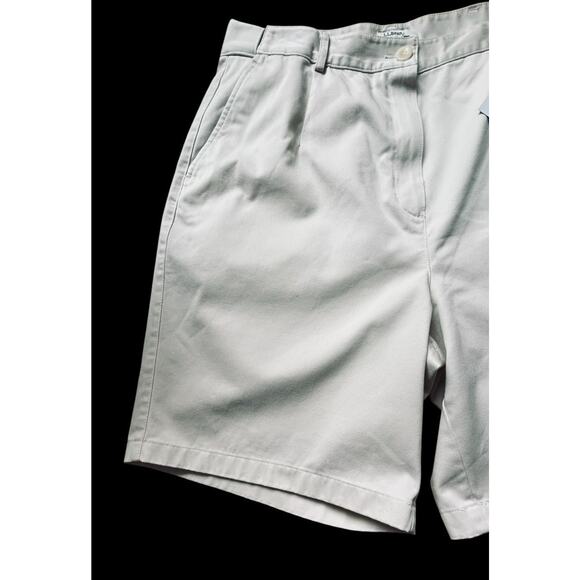 LL Bean Women's Wrinkle-Free Bayside Shorts Ultra High-Rise Hidden Comfort 18 - Picture 6 of 14